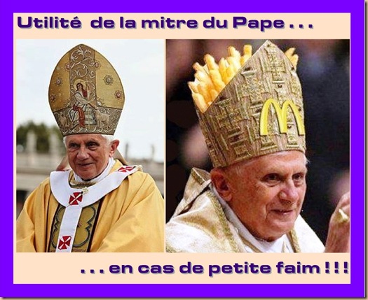 Mitre du Pape