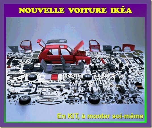 Nouvelle voiture Ikea. | Le blog à blagues